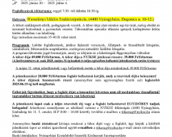 Tájékoztató