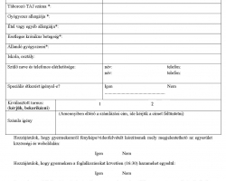 Jelentkezési lap